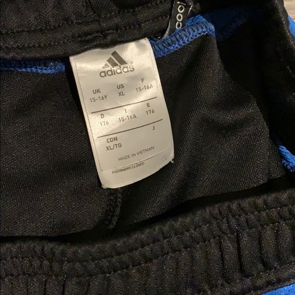 Blue Striped Adidas Joggers - Picture 7 of 7